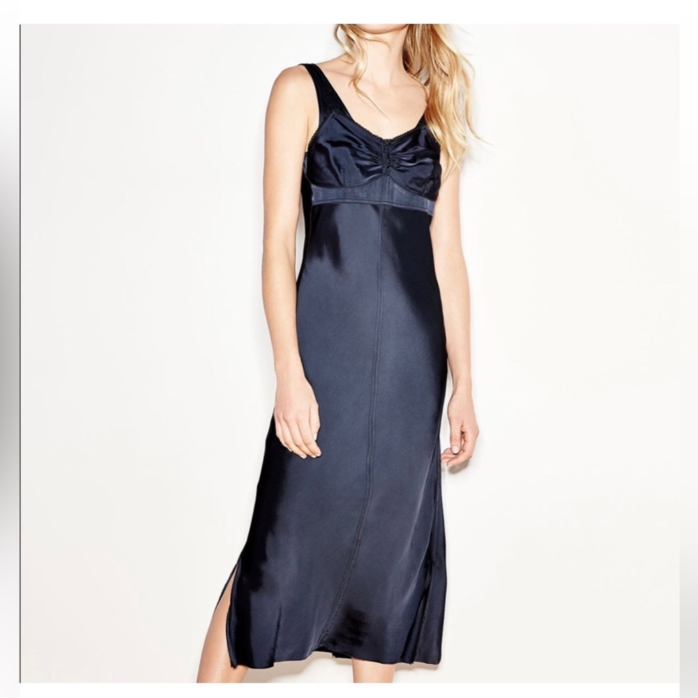 Helmet Lang Slip Dress